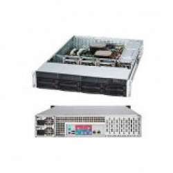 SUPERMICRO SuperChassis CSE-825TQ-R740LPB, 2U Rack-Mountable, 8x3.5