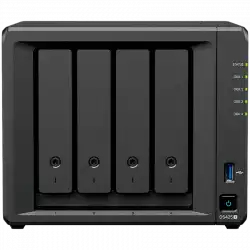 Synology DiskStation DS425+ Tower, 4-Bays 3.5'' SATA HDD/SSD, 2 x M.2 2280 NVMe SSD slot, CPU Intel Celeron J4125  4-core 2.0 GHz, 2 GB DDR4 non-ECC SODIMM, 1x RJ-45 2.5 GbE LAN, 1x RJ-45 1GbE LAN Port; 2x USB 3.2;  2.18 kg; 3yr warranty