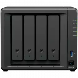 Synology DiskStation DS425+ Tower, 4-Bays 3.5'' SATA HDD/SSD, 2 x M.2 2280 NVMe SSD slot, CPU Intel Celeron J4125  4-core 2.0 GHz, 2 GB DDR4 non-ECC SODIMM, 1x RJ-45 2.5 GbE LAN, 1x RJ-45 1GbE LAN Port; 2x USB 3.2;  2.18 kg; 3yr warranty