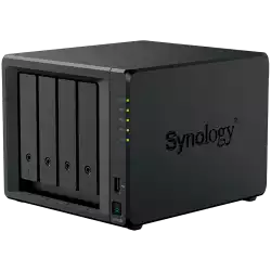 Synology DiskStation DS925+ Tower, 4-Bays 3.5'' SATA HDD/SSD, 2 x M.2 2280 NVMe SSD slot, CPU AMD Ryzen V1500B 4-core 2.2 GHz, 4 GB DDR4 ECC SODIMM, 2x RJ-45 2.5 GbE LAN Port; 2x USB 3.2; 1 xUSB Type-C expansion port; 2.26 kg; 3yr warranty