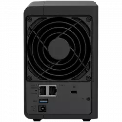 Synology DS225+, Tower, 2-bays 3.5'' SATA HDD/SSD, CPU Inte Celeron J4125 4-core (4-thread) 2.0 GHz, burst up to 2.7 GHz, 2 GB DDR4 non-ECC (expandable up to 6 GB), 1xRJ-45 1GbE LAN, 1xRJ-45 2.5 GbE LAN, 2xUSB 3.2 Gen 1, 1.3 kg, 3yr warranty