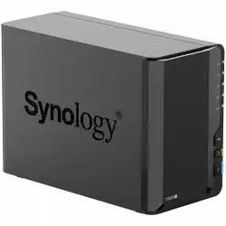 Synology DS225+, Tower, 2-bays 3.5'' SATA HDD/SSD, CPU Inte Celeron J4125 4-core (4-thread) 2.0 GHz, burst up to 2.7 GHz, 2 GB DDR4 non-ECC (expandable up to 6 GB), 1xRJ-45 1GbE LAN, 1xRJ-45 2.5 GbE LAN, 2xUSB 3.2 Gen 1, 1.3 kg, 3yr warranty