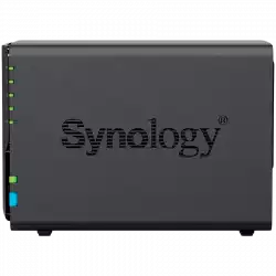 Synology DS225+, Tower, 2-bays 3.5'' SATA HDD/SSD, CPU Inte Celeron J4125 4-core (4-thread) 2.0 GHz, burst up to 2.7 GHz, 2 GB DDR4 non-ECC (expandable up to 6 GB), 1xRJ-45 1GbE LAN, 1xRJ-45 2.5 GbE LAN, 2xUSB 3.2 Gen 1, 1.3 kg, 3yr warranty