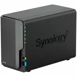 Synology DS225+, Tower, 2-bays 3.5'' SATA HDD/SSD, CPU Inte Celeron J4125 4-core (4-thread) 2.0 GHz, burst up to 2.7 GHz, 2 GB DDR4 non-ECC (expandable up to 6 GB), 1xRJ-45 1GbE LAN, 1xRJ-45 2.5 GbE LAN, 2xUSB 3.2 Gen 1, 1.3 kg, 3yr warranty