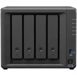 Synology DS423+, Tower, 4-Bays 3.5'' SATA HDD/SSD, 2 x M.2 2280 NVMe SSD, CPU Intel Celeron J4125 4-core (4-thread) 2.0 GHz, max. boost up to 2.7 GHz, 2 GB DDR4 ECC SODIMM, 2 x 1GbE RJ-45, 2 X USB 3.2, 1.51 kg, 3y