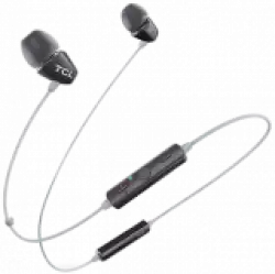 TCL In-ear Bleutooth Headset, Frequency of response: 10-22K, Sensitivity: 105 dB, Driver Size: 8.6mm, Impedence: 16 Ohm, Acoustic system: closed, Max power input: 20mW, Connectivity type: Bluetooth only (BT 4.2), Color Phantom Black