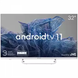 Телевизор KIVI 32', FHD, Android TV 11, White, 1920x1080, 60 Hz, Sound by JVC, 2x8W, 27 kWh/1000h , BT5.1, HDMI ports 3, 24 months