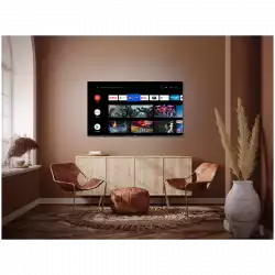 Телевизор KIVI 50', UHD, Android TV 11, Black, 3840x2160, 60 Hz, Sound by JVC, 2x12W, 70 kWh/1000h , BT5.1, HDMI ports 4, 24 months