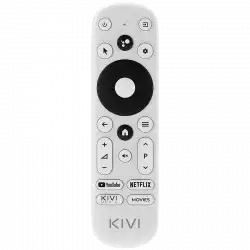 Телевизор KIVI 50', UHD, Android TV 11, Black, 3840x2160, 60 Hz, Sound by JVC, 2x12W, 70 kWh/1000h , BT5.1, HDMI ports 4, 24 months