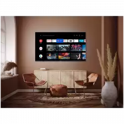 Телевизор KIVI 55', UHD, Android TV 11, Black, 3840x2160, 60 Hz, Sound by JVC, 2x12W, 83 kWh/1000h , BT5.1, HDMI ports 4, 24 months