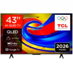 Телевизор KIVI TCL 43P7L 43'' 4K HDR Dolby Vision, HDR10+ Built-in 2.4/5GHz Wi-Fi, MIMO DVB-C Pan EU