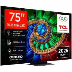 Телевизор KIVI TCL 75RM7L 75'' Commercial Display 16/7 Operation Built-in 2.4/5GHz Wi-Fi, MIMO DVB-C Pan EU