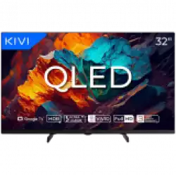 Телевизор TV KIVI 32F720QB 32'' QLED FHD Google TV, Dolby Audio, Max Vivid