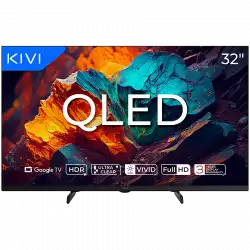 Телевизор TV KIVI 32F720QB 32'' QLED FHD Google TV, Dolby Audio, Max Vivid