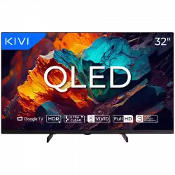 Телевизор TV KIVI 32F720QB 32'' QLED FHD Google TV, Dolby Audio, Max Vivid