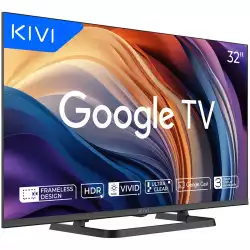 Телевизор TV KIVI 32H710QB 32'' LED Google TV, Dolby Audio, HDR, Max Vivid