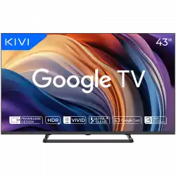 Телевизор TV KIVI 43U710QB 43'' LED 4K Google TV, Dolby Audio, Max Vivid, HDMI 2.1