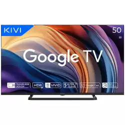 Телевизор TV KIVI 50U710QB 50'' LED 4K Google TV, Dolby Audio, Max Vivid, HDMI 2.1