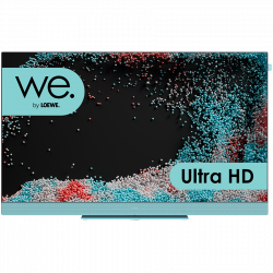 Телевизор WE. SEE By Loewe TV 43'', Streaming TV, 4K Ult, LED HDR, Integrated soundbar, Aqua Blue