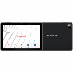 THOMSON TEO10 LTE, 10.1-inch (1920x1200) FHD IPS display, Quad Qore MTK8766, 4 GB RAM, 128 GB ROM, 1xNanoSim, 1xMicroSD, 1xUSB3.0TypeC, 2.0MP front camera, 5.0MP rear camera, WiFi AC, 4G LTE, BT 5.0, 6000mAh 3.7V battery, Plastic/Black, Android 13