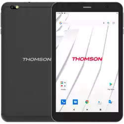 THOMSON TEO8 LTE, 8-inch (1280X800) HD display, Quad Qore SC9832E, 2 GB RAM, 32 GB ROM, 1xNANO SIM, 1xMicroSD, 1xMicroUSB, 2.0MP front camera, 5.0MP rear camera, WiFi AC, 4G LTE, BT 4.0, 4000mAh 3.8V battery, Plastic/Black, Android 13Go Edition
