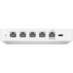 UBIQUITI Compact UniFi Cloud Gateway with a full suite of advanced routing and security features:Runs UniFi Network for full-stack network management;Manages 30+ UniFi devices and 300+ clients;1 Gbps routing with IDS/IPS; Multi-WAN load balancing