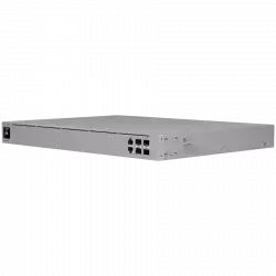 Ubiquiti UniFi EFG-EU 25G Enterprise-grade 25 Gbps UniFi Cloud Gateway with two WAN ports, 12.5 Gbps routing with IDS/IPS, (2) 25G SFP28, (2) 10G SFP+, and (2) 2.5 GbE RJ45 ports, 2x included hot-swap PSUs for power redundancy