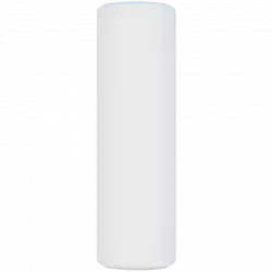 UBIQUITI U6 Mesh, WiFi 6, 6 spatial streams, 140 m² (1,500 ft²) coverage, 300+ connected devices, Powered using PoE, GbE uplink, Versatile tabletop, wall, and pole mounting, Weatherproof (outdoor exposed).