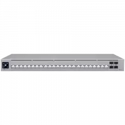 Ubiquiti Layer 3 Etherlighting switch USW-PRO-HD-24-EU, (22) 2.5 GbE, (2) 10 GbE ports, (4) 10G SFP+ ports. DC power backup ready