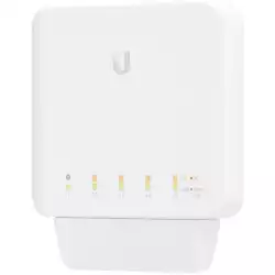 UBIQUITI Flex; (4) GbE PoE+ ports; (1) GbE PoE++ input port for power; 46W PoE availability* PoE++ input; 20W PoE availability PoE+ input; 8W PoE availability PoE input; Indoor/Outdoor.