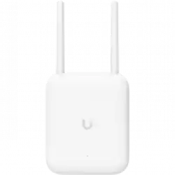 Ubiquiti U7-Outdoor All-weather WiFi 7 AP with 4 spatial streams, an integrated directional super antenna, and versatile mounting options