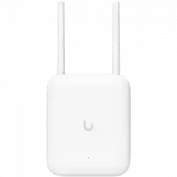 Ubiquiti U7-Outdoor All-weather WiFi 7 AP with 4 spatial streams, an integrated directional super antenna, and versatile mounting options