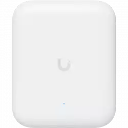 Ubiquiti U7-Outdoor All-weather WiFi 7 AP with 4 spatial streams, an integrated directional super antenna, and versatile mounting options
