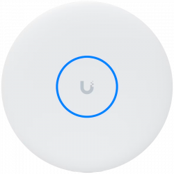 Ubiquiti U7-PRO-XGS Ceiling-mounted 8-stream WiFi 7 AP with dedicated spectral scanning radio and 10/5/2.5/1 GbE support, 160 sqm coverage, 500+ connected devices, Powered using PoE++, 10 GbE uplink