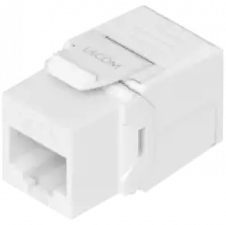 Ubiquiti UniFi  UACC-Keystone-Jack-C6 keystone for terminating a Cat6 Ethernet jack without the use of a punch-down or crimping too, (12) Keystone Jacks per pack