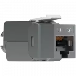 Ubiquiti UniFi UACC-Keystone-Jack-C6A Toolless keystone for terminating a Cat6A Ethernet jack without the use of a punch-down or crimping tool, (12) Keystone Jacks per pack