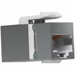 Ubiquiti UniFi UACC-Keystone-Jack-C6A Toolless keystone for terminating a Cat6A Ethernet jack without the use of a punch-down or crimping tool, (12) Keystone Jacks per pack