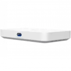 Ubiquiti UniFi UCG-Fiber-EU Desktop 10G Cloud Gateway with integrated PoE switch, Includes full UniFi application suite for device management, 5 Gbps routing with IDS/IPS, 10G SFP+ and (1) 10 GbE RJ45 WAN port, 10G SFP+ LAN port