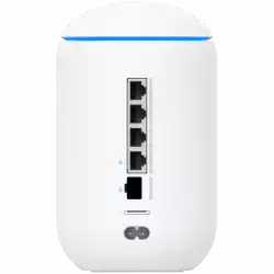 Ubiquiti UniFi UDR7 Dream Router 7 Desktop 10G Cloud Gateway with integrated WiFi 7, PoE switch, microSD storage, and full UniFi application support, 10G SFP+ and (1) 2.5 GbE RJ45 WAN port, 64 GB microSD