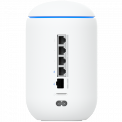 Ubiquiti UniFi UDR7-EU Dream Router 7 Desktop 10G Cloud Gateway with integrated WiFi 7, PoE switch, microSD storage, and full UniFi application support, 10G SFP+ and (1) 2.5 GbE RJ45 WAN port, 64 GB microSD,