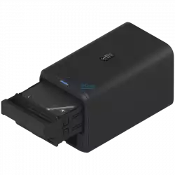 Ubiquiti UniFi UNAS-2-B-EU Network Attached Storage with (2) 3.5inch HDD bays, 2.5 GbE networking, USB-C connectivity, and an included PoE++ adapter, all in a compact footprint, black