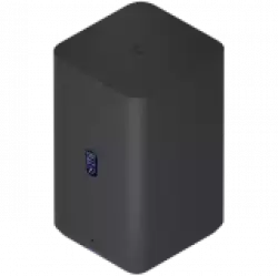 Ubiquiti UniFi UNAS-2-B-EU Network Attached Storage with (2) 3.5inch HDD bays, 2.5 GbE networking, USB-C connectivity, and an included PoE++ adapter, all in a compact footprint, black