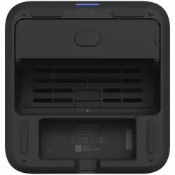 Ubiquiti UniFi UNAS-2-B-EU Network Attached Storage with (2) 3.5inch HDD bays, 2.5 GbE networking, USB-C connectivity, and an included PoE++ adapter, all in a compact footprint, black