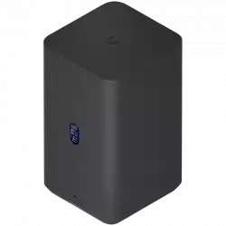 Ubiquiti UniFi UNAS-2-B-EU Network Attached Storage with (2) 3.5inch HDD bays, 2.5 GbE networking, USB-C connectivity, and an included PoE++ adapter, all in a compact footprint, black