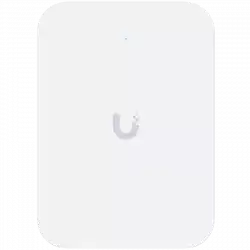 Ubiquiti UniFin U70IW Wall mounted WiFi 7 AP with 4 spatial streams and an integreated 2.5GbE PoE switch desined for hospitality enviorments