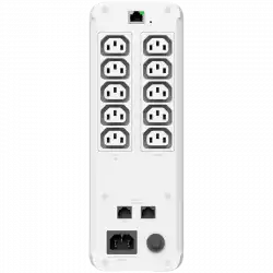 Ubiquiti UPS-Tower-EU UniFi managed 1kVA uninterruptible power supply with 5 surge-only outlets and 5 software-resettable surge and backup devices