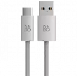 USB-C Cable Fabric White 2m