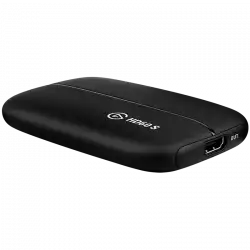Elgato Game Capture HD60 S, HDMI Input and Output, 2160p30, 1080p60, 1080p30, 1080i, 720p60, 576p, 480p Capture Resolutions, 112x75x19mm, 115g, Plug and Play, 1080p60 HDR Capture, 4K60 HDR 10 Passthrough, Instant Gameview, Flash Recording,