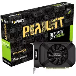 VC Palit nVidia GTX1050Ti StormX 4096MB 128BIT , Dual DVI+HDMI+DP part N #NE5105T018G1-1076F