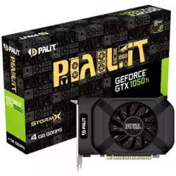 VC Palit nVidia GTX1050Ti StormX 4096MB 128BIT, Dual DVI+HDMI+DP part N #NE5105001841                          
